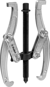ЗУБР  внешний d 30 - 200 мм, внутренний d 35 - 180 мм, шарнирный двухзахватный съемник, Профессионал (43315-160) 43315-160