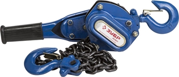 ЗУБР  2 т, 1.5 м, ручная цепная рычажная таль, Профессионал (43090-2) 43090-2