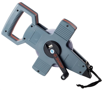 ЗУБР  50 м, геодезическая стальная мерная лента, Профессионал (34181-050) 34181-050