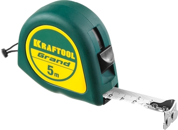 KRAFTOOL  Grand, 5 м х 19 мм, рулетка (34022-05-19) 34022-05-19