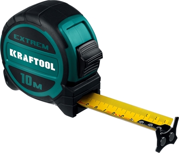 KRAFTOOL  Extrem, 10 м х 32 мм, рулетка со сверх широким полотном (34127-10) 34127-10