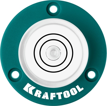 KRAFTOOL  BULL'S EYE (БЫЧИЙ ГЛАЗ), d 49 мм, поверхностный магнитный уровень (34789) 34789