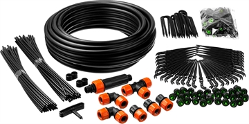 GRINDA  1/2″, 18 м, шланг магистральный, площадь полива 18 кв м, расход воды 4л/ч на раст, на 60 раст, система капельного полива (425270-60) 425270-60