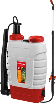 GRINDA  KS-12, 12 л, с телескопическим удлинителем, ранцевый опрыскиватель (425217) 425217