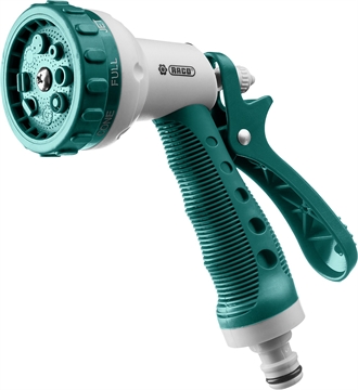 RACO  508C, 8 режимов, курок сзади, пластиковый с TPR, поливочный пистолет (4255-55/508C-18) 4255-55/508C-18