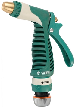 RACO  325C, 1/2″, плавная регулировка, с соединителем металлический с TPR, поливочный пистолет (4256-55/325C) 4256-55/325C