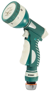 RACO  341C, 1/2″, 8 режимов, с соединителем металлический с TPR, поливочный пистолет (4256-55/341C) 4256-55/341C