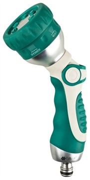 RACO  343C, 6 режимов, металлический с TPR, поливочный пистолет (4256-55/343C) 4256-55/343C