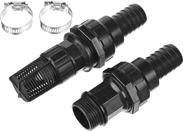 ЗУБР  обратный клапан с фильтром, адаптер, два хомута, набор для всасывающих шлангов (40316) 40316