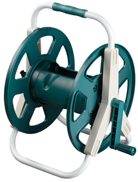 RACO  для шлангов 60 м х 1/2″, на подставке, стальные опоры, пластиковый барабан, катушка для шлангов (4260-55/586) 4260-55/586