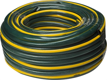 GRINDA  STANDARD, 3/4″, 50 м, 15 атм, трёхслойный, армированный, поливочный шланг (429000-3/4-50) 429000-3/4-50