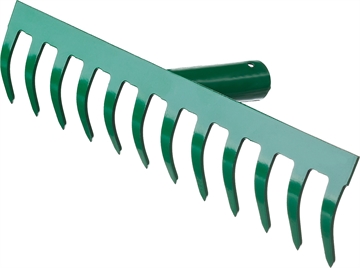РОСТОК  312 x 60 мм, рабочая поверхность из стали, покрытие краска, без черенка, грабли (39610-12) 39610-12_z01