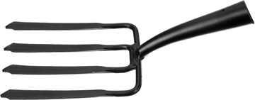 GRINDA  180 х 220 мм, кованые, четырёхрогие, без черенка, антикор. покрытие, вилы копальные(39711) 39711