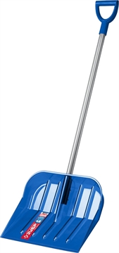 ЗУБР  АНГАРА, ковш 46 см, морозостойкий поликарбонат, ударопрочная, легкий черенок из алюминия, V-ручка, снеговая лопата, Профессионал (39981) 39981