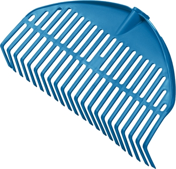 GRINDA   PL-22, 430 х 40 х 210 мм, 22 зубца, ударопрочный пластик, грабли веерные пластиковые, PROLineе (421817) 421817