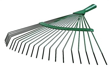 RACO  450 мм, 22 круглых зубца, ЛКМ покрытие, веерные грабли (4231-53/737) 4231-53/737