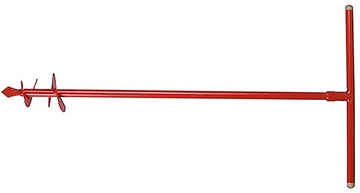 d 135 мм, твердосплавная напайка на рабочей кромке, ручной, садовый бур (39491-135) 39491-135