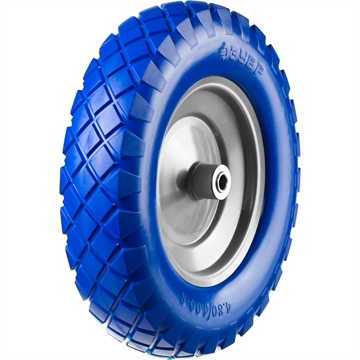 ЗУБР  КПУ-2, 4″ х 380 мм, для тачки (арт. 39903), стальной диск, раб. давление 1.8 - 2 атм., полиуретановое колесо, Профессионал (39912-2) 39912-2