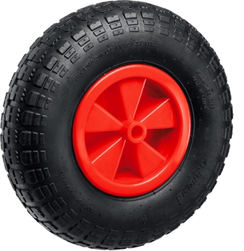 MIRAX  WM-16, 4″ х 329 мм, для тачки (арт. 39900), ударопрочный пластик, пневматическое колесо (39916) 39916