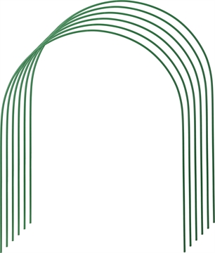 GRINDA  3.0 м, стальные, покрытие ПВХ, 6 шт, дуги для парника (422309-100-120) 422309-100-120