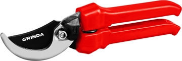 GRINDA  G-33, 200 мм, закаленные лезвия, тефлоновое покрытие, пластиковые рукоятки, плоскостной секатор (40211) 40211_z02