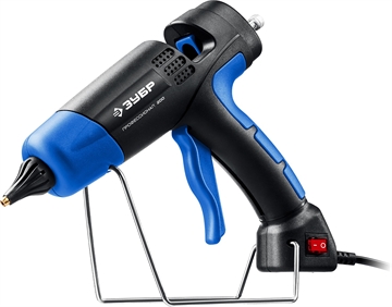 ЗУБР   200, d 11 мм, 20 г/мин, электрический термоклеевой пистолет, Профессионал (06852-11) 06852-11