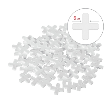 STAYER  6 мм, 75 шт, крестики для плитки (3380-6) 3380-6