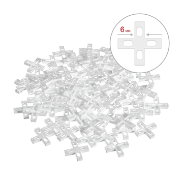 ЗУБР  6 мм, 75 шт, крестики для плитки (33811-6) 33811-6