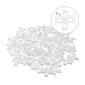 ЗУБР  7 мм, 75 шт, крестики для плитки (33811-7) 33811-7