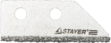 STAYER  2 шт, 50 мм, лезвия для скребка, Professional (33415-S2) 33415-S2