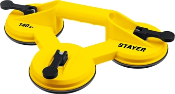 STAYER  MAXLift, 140 кг, тройной пластмассовый стеклодомкрат (33718-3) 33718-3