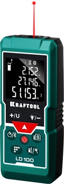 KRAFTOOL  LD-100, 5 см - 100 м, лазерный дальномер (34765) 34765