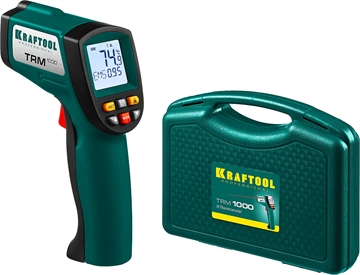 KRAFTOOL  TRM-1000, -30° +950°С, пирометр инфракрасный (45703-950) 45703-950