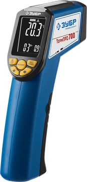 ЗУБР  ТермПро-700, -30° +650°С, инфракрасный пирометр, Профессионал (45721-650) 45721-650