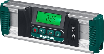 KRAFTOOL  EXTREM, 0 - 360°, точность 0.05°, HOLD, IP67, электронный уровень-уклономер (34686) 34686