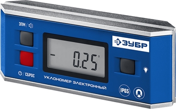 ЗУБР  МИНИ, 0 - 90°, ±0.05°, электронный уровень-уклономер, Профессионал (34745) 34745_z01