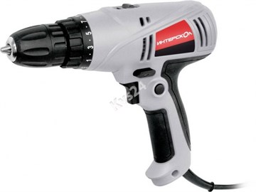 Дрель-шуруповерт ИНТЕРСКОЛ ДШ-10/260Э2 23102-1