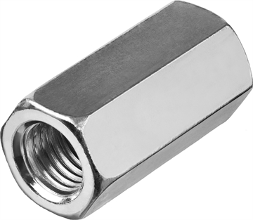 ЗУБР  DIN 6334, M8, цинк, 3 шт, переходная гайка (303756-08) 303756-08