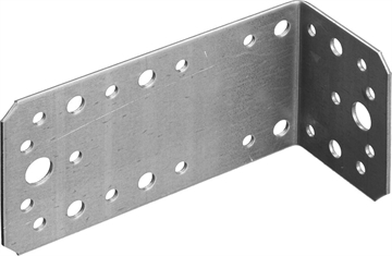 ЗУБР  УКА-2.0, 90 x 70 x 140 x 2 мм, цинк, асимметричный крепежный уголок (310156-90) 310156-90