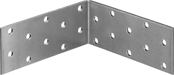 ЗУБР  УКР-2.0, 40 x 100 x 100 x 2 мм, цинк, равносторонний крепежный уголок (310206-040-100) 310206-040-100