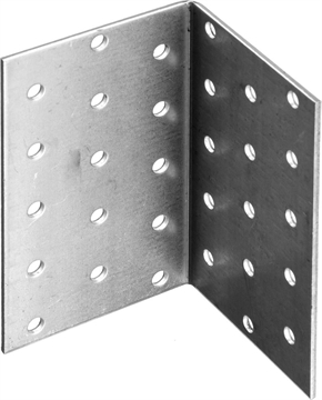 ЗУБР  УКР-2.0, 100 x 60 x 60 x 2 мм, цинк, равносторонний крепежный уголок (310206-100-060) 310206-100-060