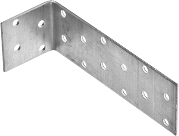 ЗУБР  УКА-2.0, 40 x 120 x 40 x 2 мм, анкерный крепежный уголок (310226-040-120) 310226-040-120