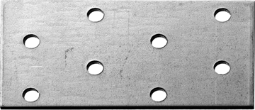 ЗУБР  ПС-2.0, 40 x 80 x 2 мм, цинк, соединительная пластина (310256-040-080) 310256-040-080