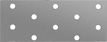 ЗУБР  ПС-2.0, 40 x 100 x 2 мм, цинк, соединительная пластина (310256-040-100) 310256-040-100