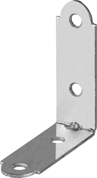 ЗУБР  УМ-1.5, 50 x 50 x 17 x 1.5 мм, белый цинк, узкий мебельный уголок (31032-50) 31032-50