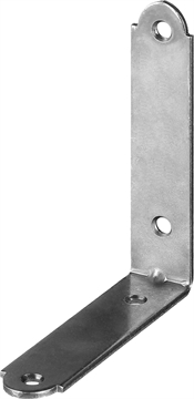 ЗУБР  УМ-1.5, 75 x 75 x 17 x 1.5 мм, белый цинк, узкий мебельный уголок (31032-75) 31032-75