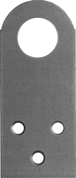 ЗУБР  ПР-2.0, 90 x 40 x 2 мм, прямая проушина для навесных замков (31038-90) 31038-90