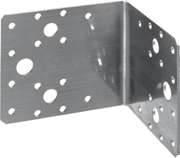 ЗУБР  НКУ-2.0, 90 x 100 x 100 x 2 мм, нержавеющий крепежный уголок, Профессионал (310526-90) 310526-90