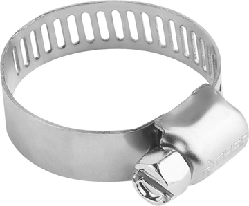 ЗУБР  НХ-8П, 13 - 26 мм, просечная лента 8 мм, 5 шт, нержавеющий хомут, Профессионал (37811-13-26-5) 37811-13-26-5