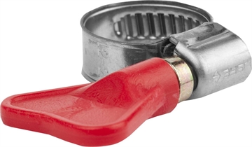 ЗУБР  Бабочка, 12 - 20 мм, накатная лента 9 мм, 2 шт, нержавеющий хомут, Профессионал (37835-12-20) 37835-12-20